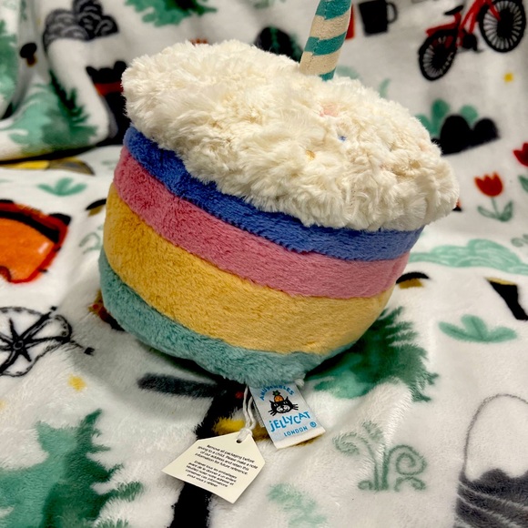 NWT Rainbow Cake Jellycat - Picture 2 of 2